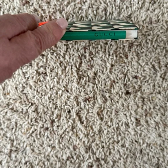 Gucci Green and Black Geometric Notebook - Picture 4 of 5